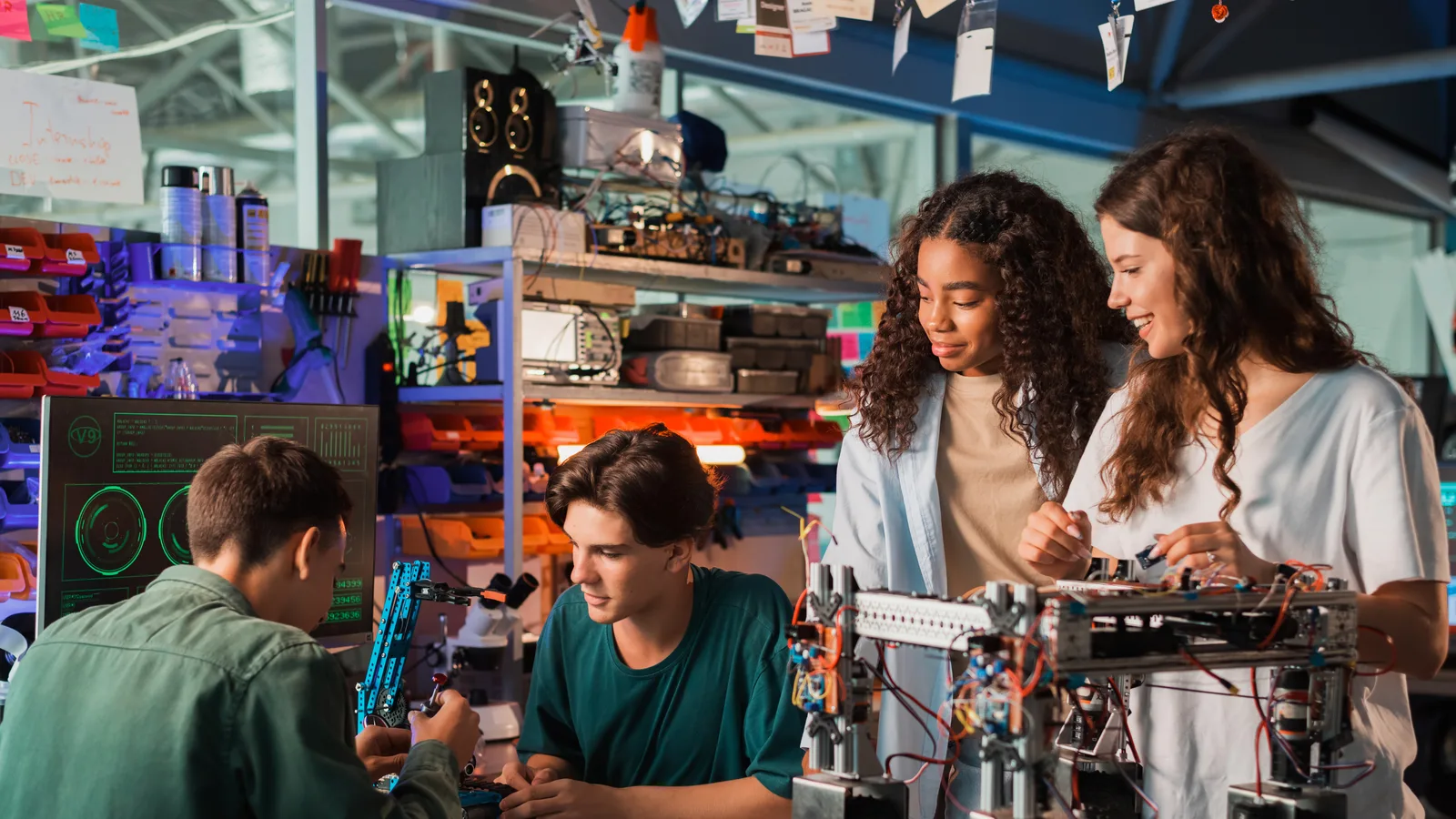 Six Labs, a Makerspace and a Garage Door: Benjamin's Stiles-Nicholson Innovation Center Opens in Palm Beach Gardens