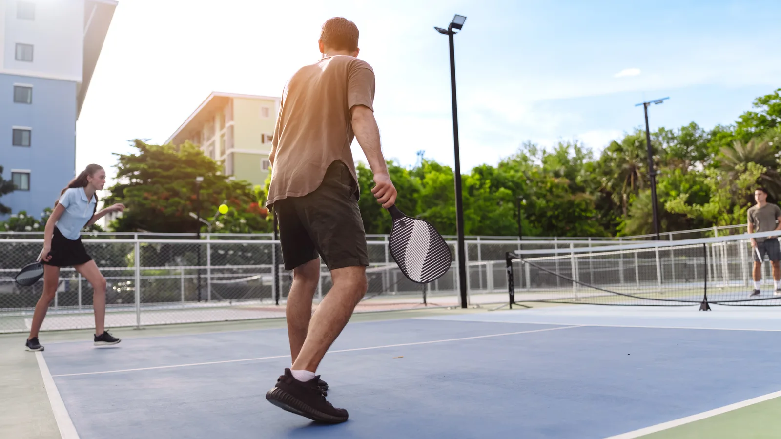 Oakland Park's New Greenleaf Park Brings Courts and a Playground Downtown